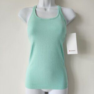 NWT LULULEMON WLDM Green Ebb To Street Built In Bra Tank Top 6
